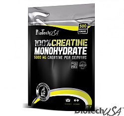 100% CREATINE MONOHYDRATE - 500 G ZACSKÓS