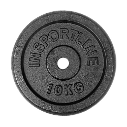Acél súlyzótárcsa inSPORTline 10 kg