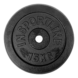 Acél súlyzótárcsa inSPORTline 15 kg