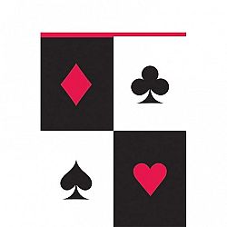 Amscan Abrosz - casino 137 x 243 cm