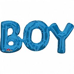 Amscan BOY fólia lufi