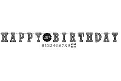 Amscan Jumbo banner Happy Birthday