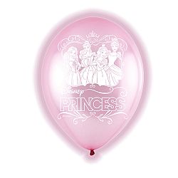 Amscan Latex LED lufik - Disney Hercegnők