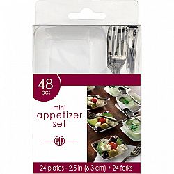 Amscan Mini műanyag előétel készlet 24 db