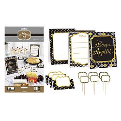 Amscan Papír dekorációk Candy bar - elegáns