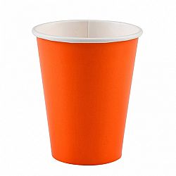 Amscan Poharak - narancssárga 8 db