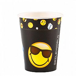 Amscan Poharak - smiley 8 db