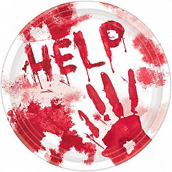 Amscan Véres tányérok - HELP