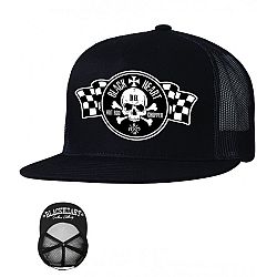 Baseball sapka BLACK HEART Flag Trucker