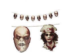 Guirca Girland - Halloween arcok