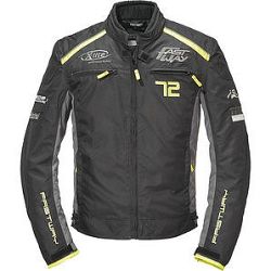 Motoros kabát Fastway F72 Neon sárga