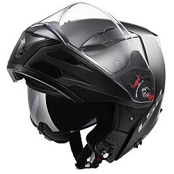 Motoros sisak LS2 Metro Solid Matt Black