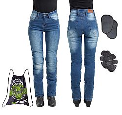 Női motoros farmer W-TEC Panimali