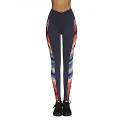 Női sport leggings BAS BLACK Rainbow