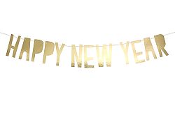 PartyDeco Banner Happy New Year