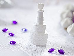 PartyDeco Esküvői torta formájú buborékfújó