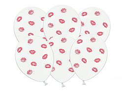 PartyDeco Latex lufi ajaklenyomatokkal