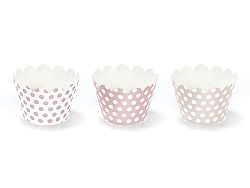 PartyDeco Muffin kosarak - édességek 6 db