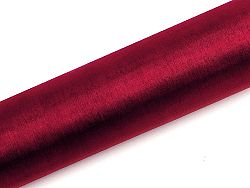 PartyDeco Organza - borvörös 16cm x 9m
