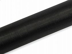 PartyDeco Organza - fekete 16cm x 9m