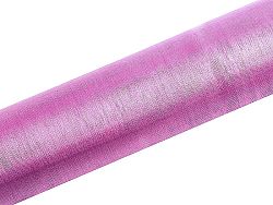 PartyDeco Organza - rózsaszín 16cm x 9m