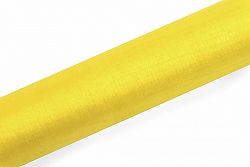 PartyDeco Organza - sárga 16cm x 9m