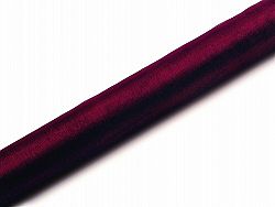 PartyDeco Organza - sötét piros 36cm x 9m