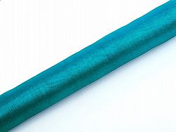 PartyDeco Organza - türkiz 36cm x 9m
