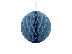 PartyDeco Papír gömb - kék 20 cm
