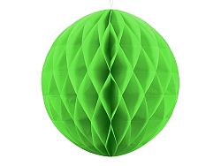 PartyDeco Papír gömb - világoszöld 40 cm