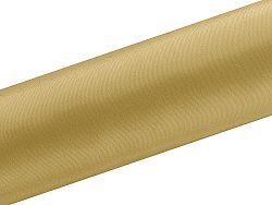 PartyDeco Szatén - arany 16 cm x 9 m