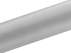 PartyDeco Szatén - ezüst 16 cm x 9 m