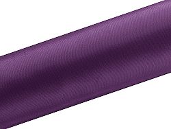 PartyDeco Szatén - szilva 16 cm x 9 m