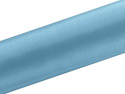 PartyDeco Szatén - türkiz 16 cm x 9 m