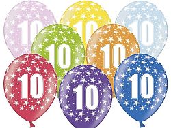 PartyDeco Születésnapi számos lufi 10