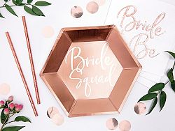 PartyDeco Tányérok - Bride Squad