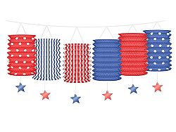 PartyDeco USA girland 3,6 m