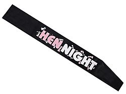 PartyDeco Vállszalag - HEN NIGHT