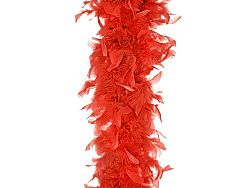 PartyDeco Világospíros boa