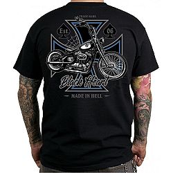 Póló BLACK HEART Chopper Cross