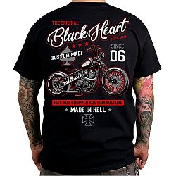 Póló BLACK HEART Red Chopper