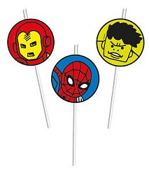 Procos Szívószálak - Avengers Team Power