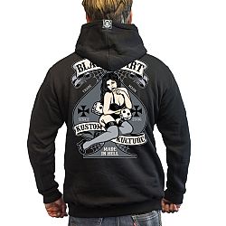 Pulóver BLACK HEART Hot Rod Bell Zip