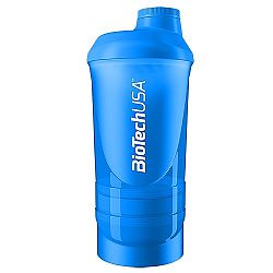 Shaker Wave+ kék 600ml (+200 +150)