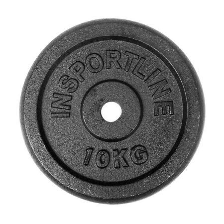 Acél súlyzótárcsa inSPORTline 10 kg