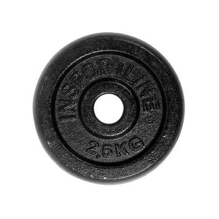 Acél súlyzótárcsa inSPORTline 2,5 kg