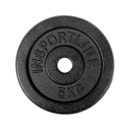 Acél súlyzótárcsa inSPORTline 5 kg