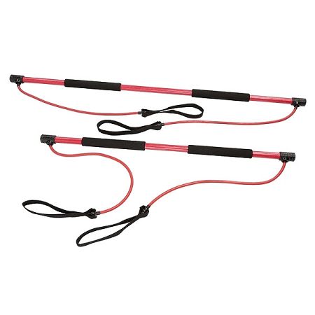 Aerobic fitness rúd gumiszalaggal 130 cm