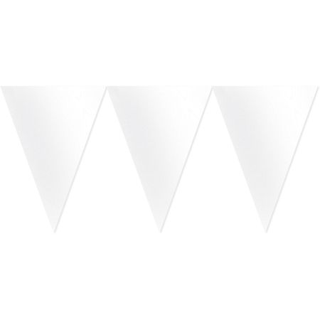 Amscan Fehér banner 450 cm