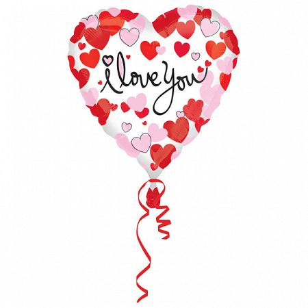 Amscan Fólia lufi Love